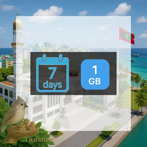 Maldives - 1 GB - 7 days