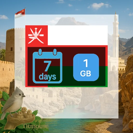 Oman - 1 GB - 7 Days