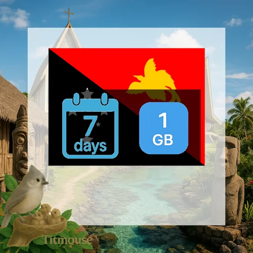 Papua New Guinea - 1 GB - 7 Days