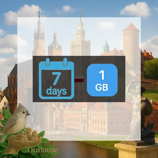 Poland - 1 GB - 7 Days