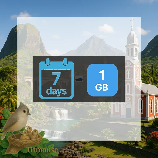 Réunion - 1 GB - 7 Days