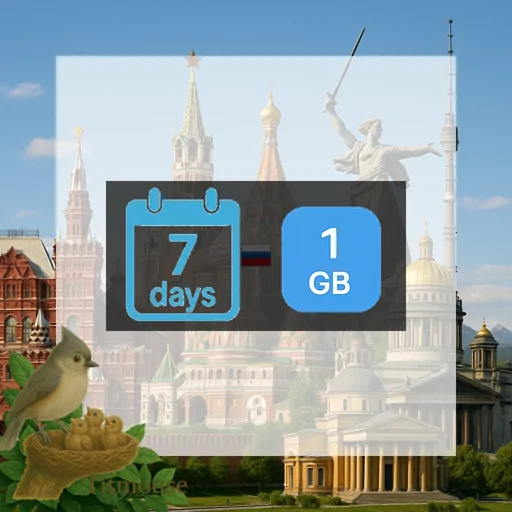 Russia - 1 GB - 7 Days