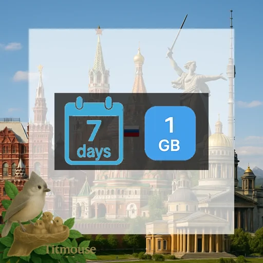 Russia - 1 GB - 7 Days