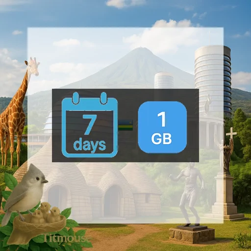 Rwanda - 1 GB - 7 Days
