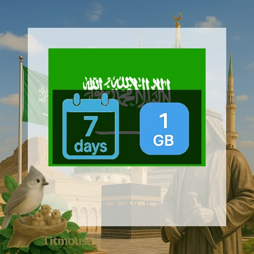 Saudi Arabia - 1 GB - 7 Days