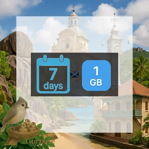 Seychelles - 1 GB - 7 Days