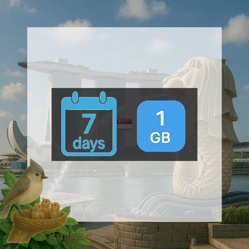Singapore - 1 GB - 7 days