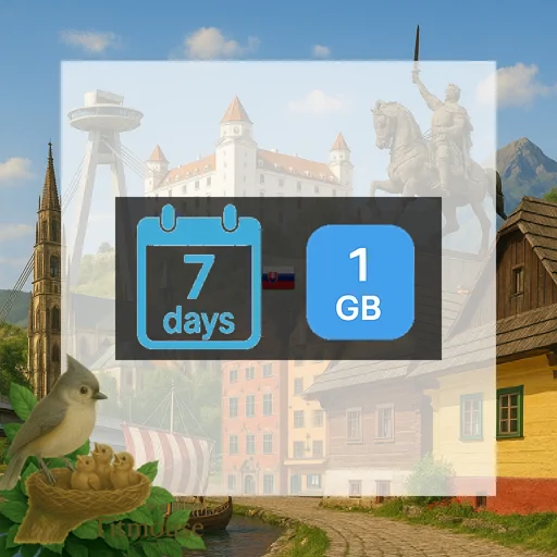Slovakia - 1 GB - 7 Days