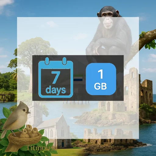 Sierra Leone - 1 GB - 7 Days