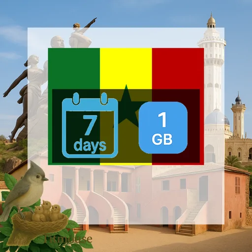 Senegal - 1 GB - 7 Days