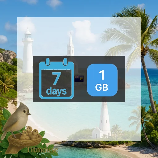Turks and Caicos Islands - 1 GB - 7 Days