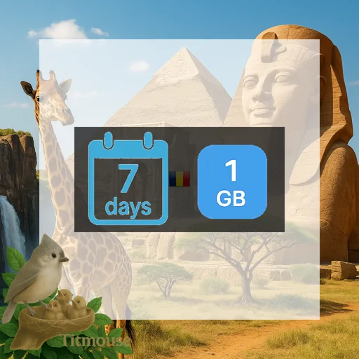 Chad - 1 GB - 7 Days