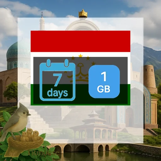Tajikistan - 1 GB - 7 Days