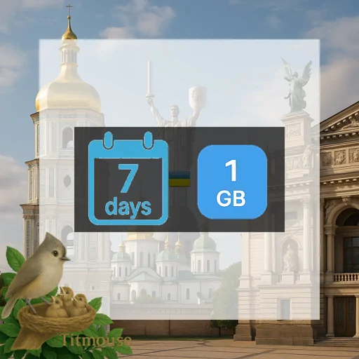 Ukraine - 1 GB - 7 Days