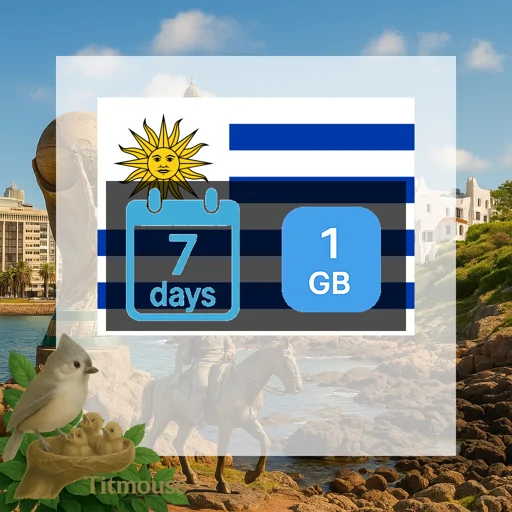 Uruguay - 1 GB - 7 Days