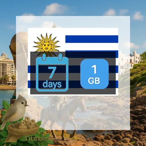 Uruguay - 1 GB - 7 Days