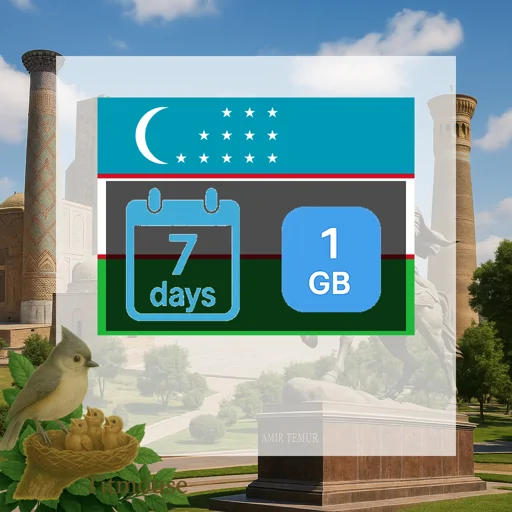 Uzbekistan - 1 GB - 7 Days
