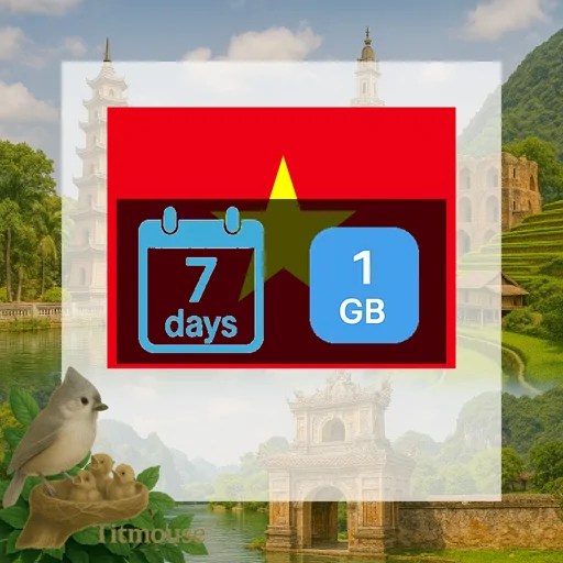 Vietnam - 1 GB - 7 Days