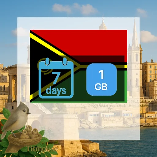 Vanuatu - 1 GB - 7 Days