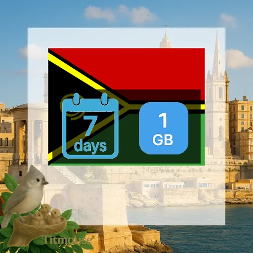 Vanuatu - 1 GB - 7 Days