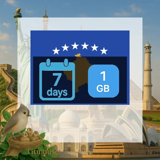 Kosovo - 1 GB - 7 Days