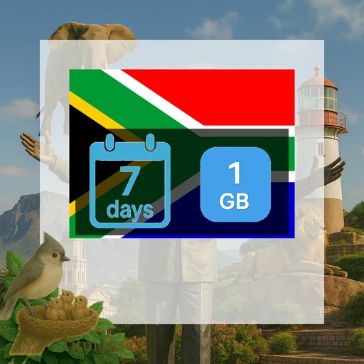 South Africa - 1 GB - 7 Days