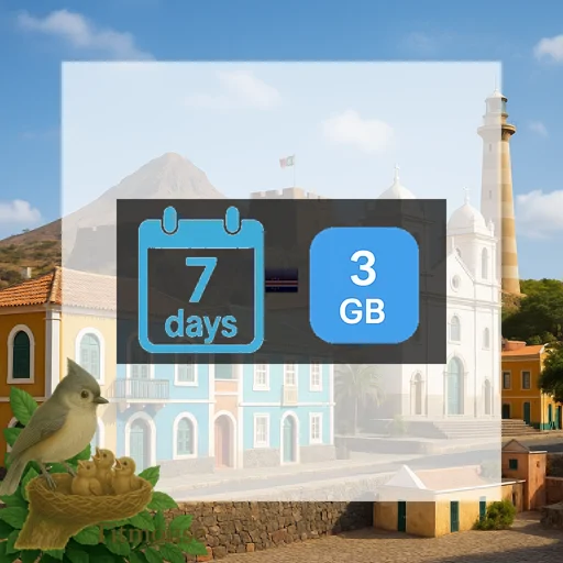 Cape Verde - 3 GB - 7 days