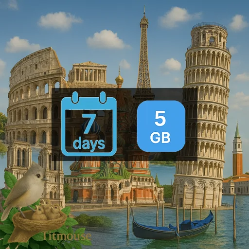 Europe - 5 GB - 7 days